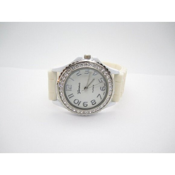 Women's Geneva Platinum Quartz WR Analog Dial Causal Round Watch (E749) - Picture 8 of 11